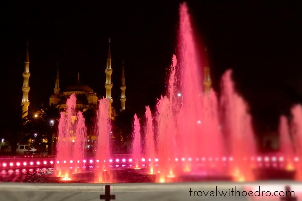 Visitando a Mesquita Azul em Istambul