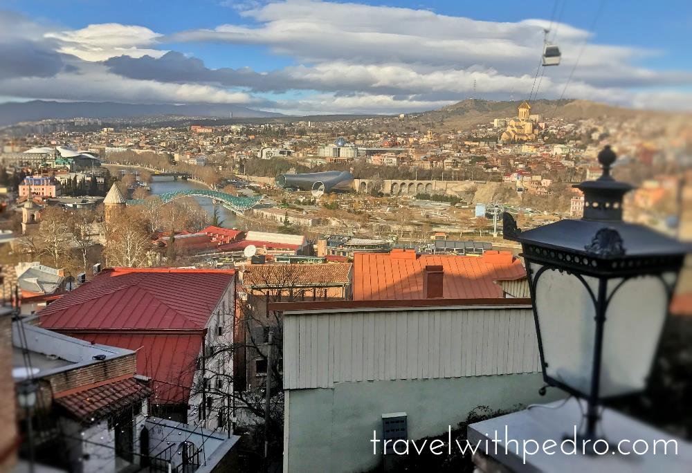 144 Stairs Café offers dining and the best views of Tbilisi