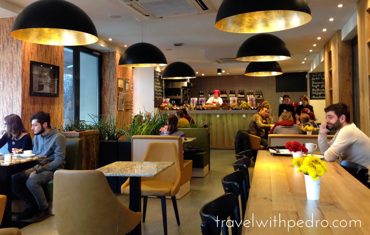 Entrée is perfect for light meals and pastries