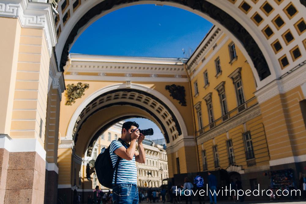 travel photographer in St Petersburg Russia