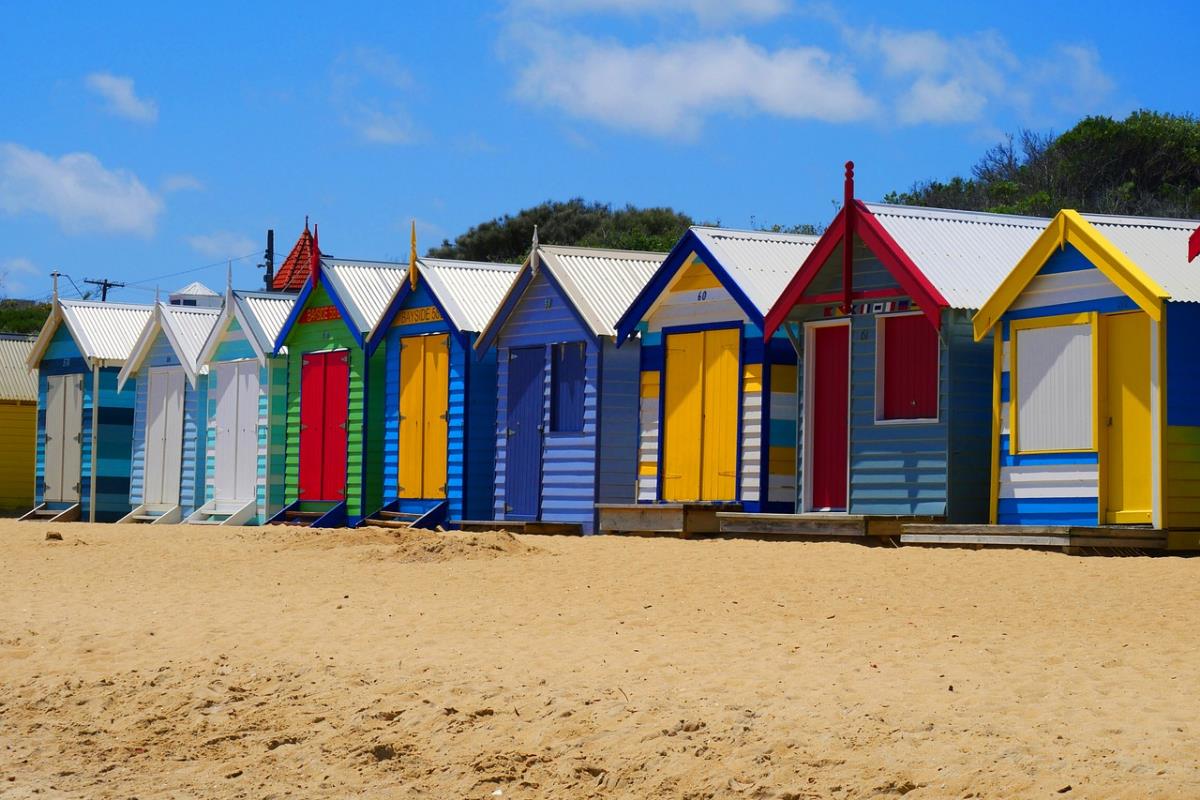 Top Places To Visit In Australia - Brighton Beach Melbourne