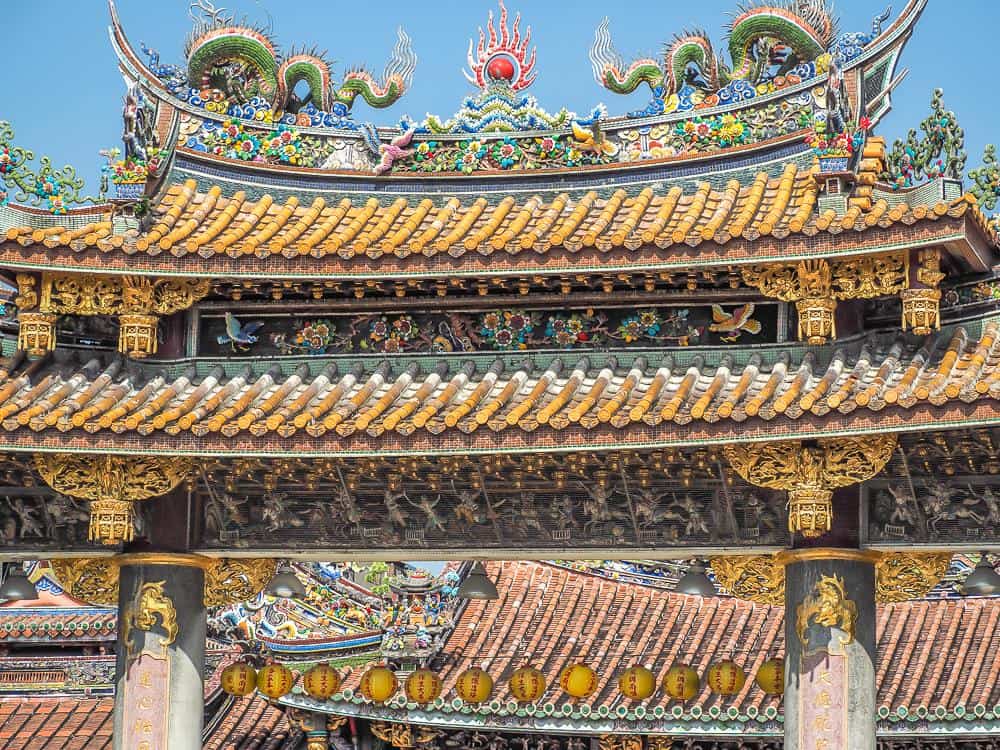 Dalongdong Baoan Temple is well worth a visit during your 3 days in Taipei