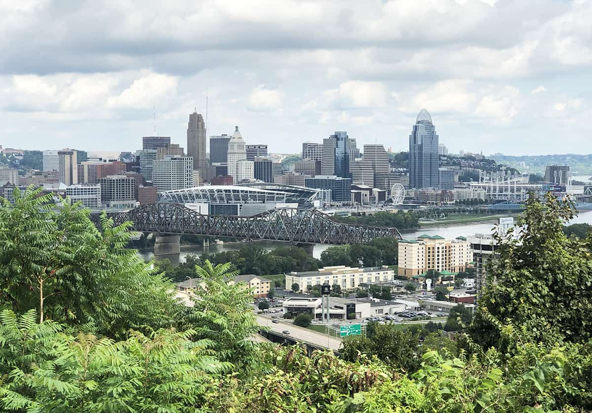 Weekend getaway in Cincinnati: the skyline