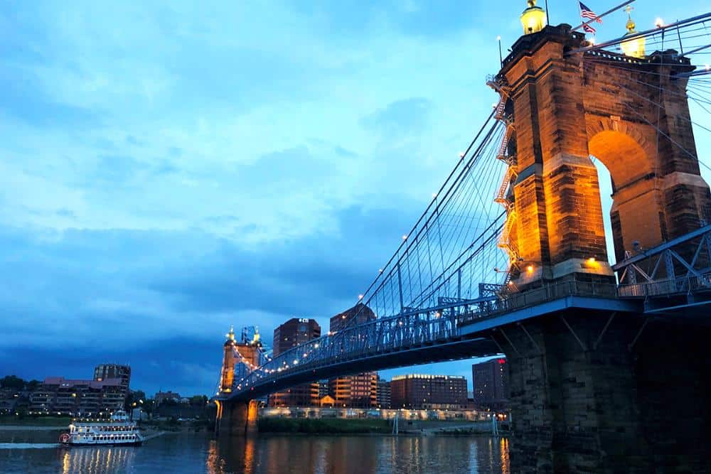 Weekend in Cincinnati: Visit Roebling Bridge