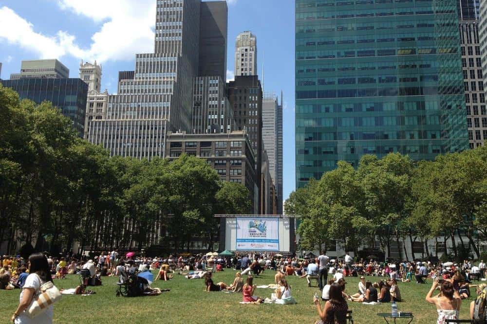 Places to visit in NYC: Bryant Park
