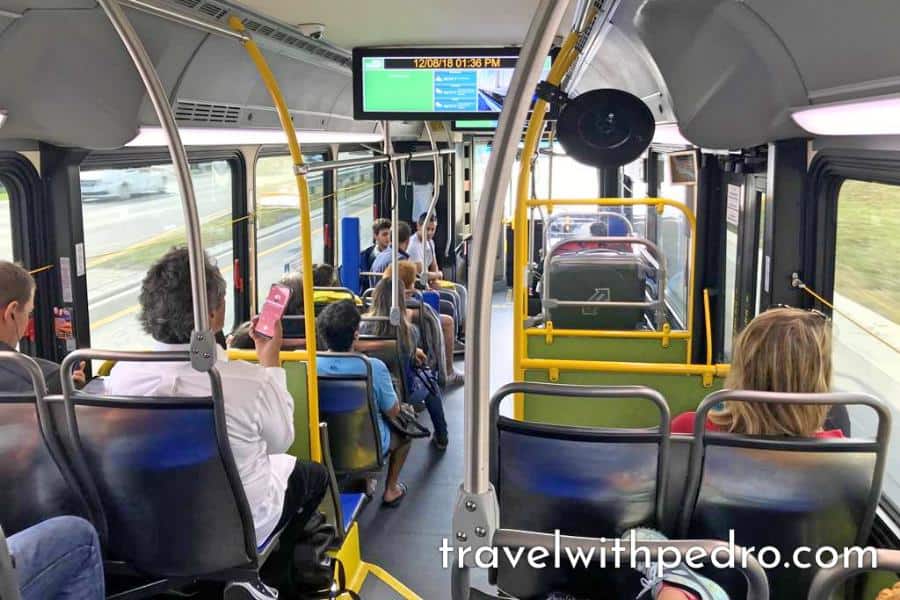 Miami Airport to South Beach bus service