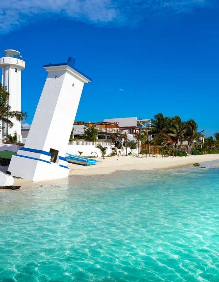 Puerto Morelos beach on the Riviera Maya