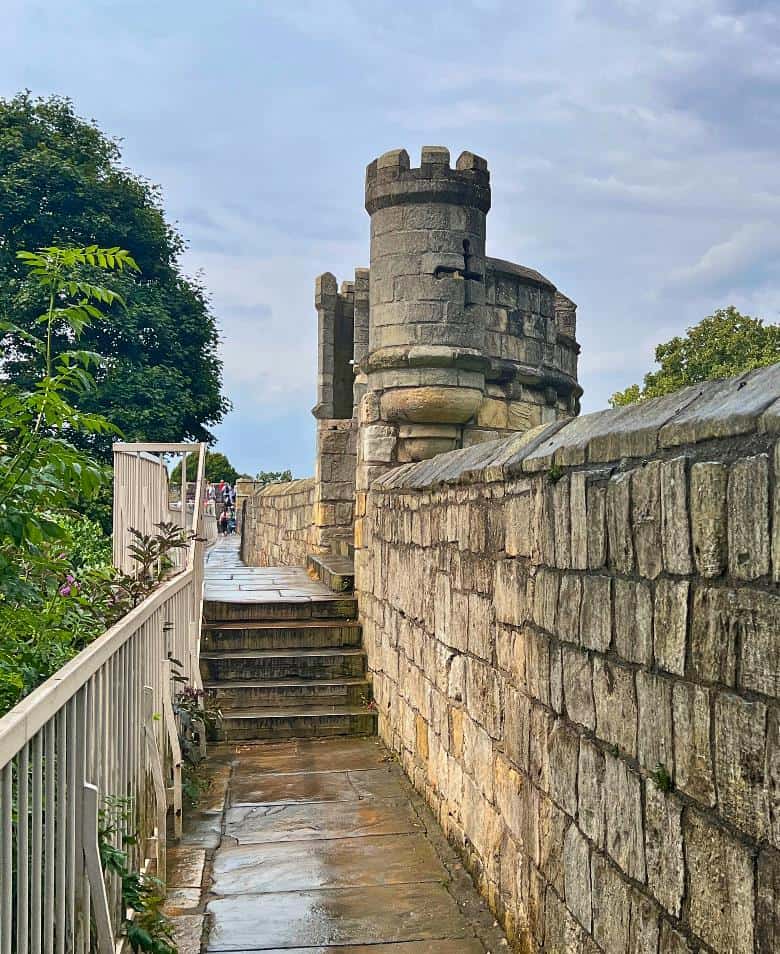 Places to visit in York with kids: York City Walls