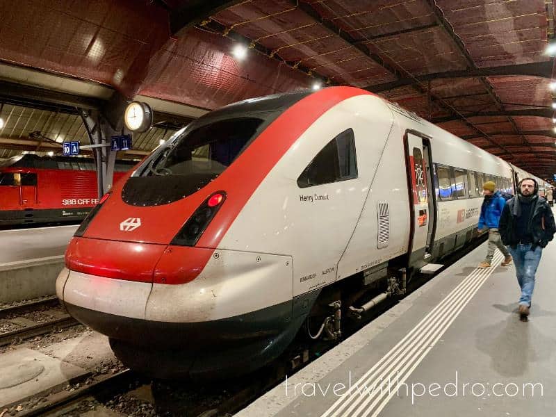 Visiting European cities by train: Zurich to Munich
